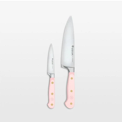 Wusthof ® Classic Pink Himalayan Salt 2-Piece Paring & Chef's Knife Set