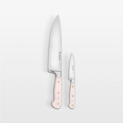 Wusthof Classic Color Himalayan Salt Pink -Piece Knife Set