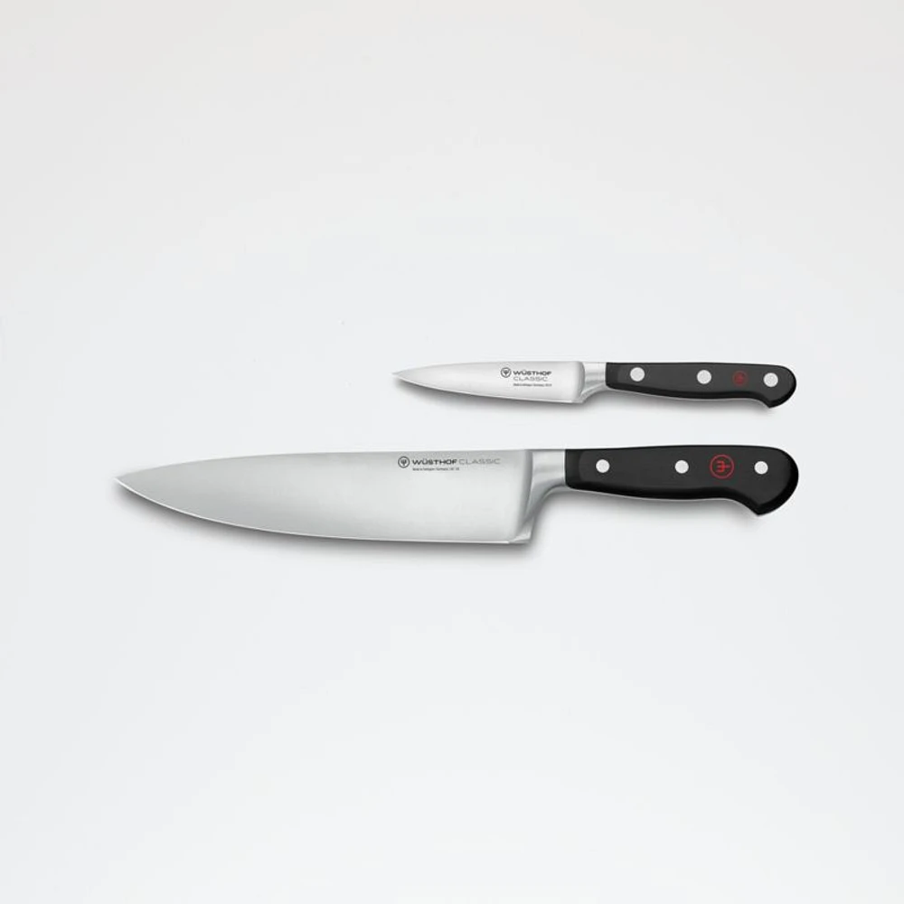 Wusthof ® Classic Black 2-Piece Starter Set