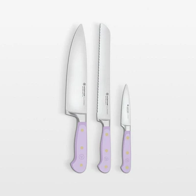 Wusthof Classic Color Purple Yam 3-Piece Knife Set