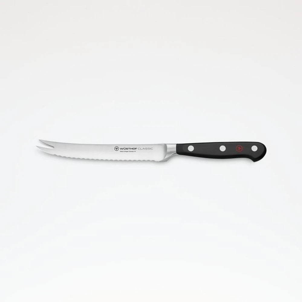 Wusthof ® Classic Black 5" Tomato Knife