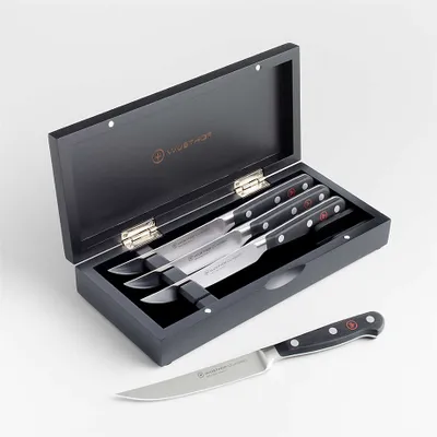 Wusthof ® Classic Steak Knives, Set of 4 with Box
