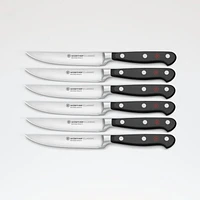Wusthof ® Classic Black Steak Knives, Set of 6