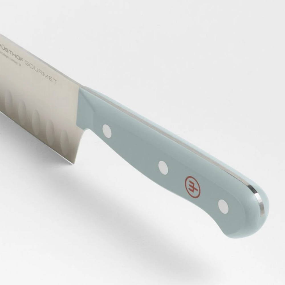 Wusthof ® Gourmet Blue 7" Santoku Knife
