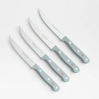 Wusthof ® Gourmet Blue Steak Knives, Set of 4