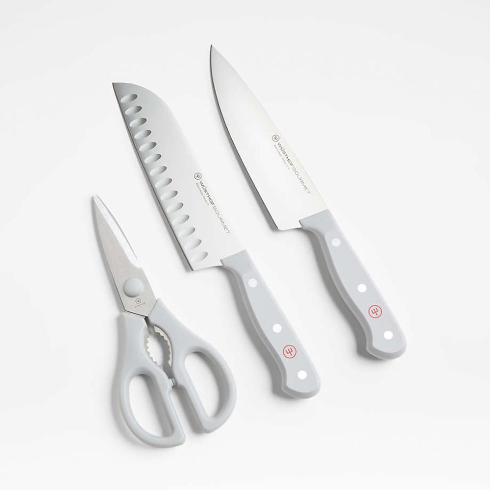 3 Piece Knife and Scissor Set