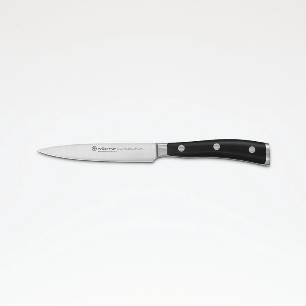 Wusthof ® Classic Ikon Black 4.5" Utility Knife