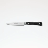 Wusthof ® Classic Ikon Black 4.5" Utility Knife