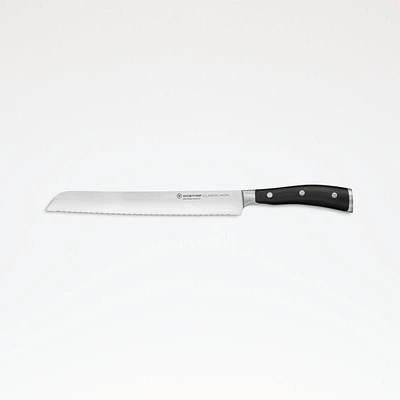 Wusthof ® Classic Ikon Black 9" Double Serrated Bread Knife
