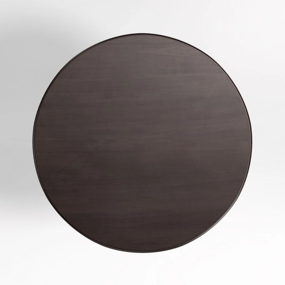 Zahn 54" Charcoal Grey Round Dining Table