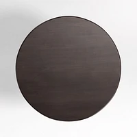 Zahn 54" Charcoal Grey Round Dining Table