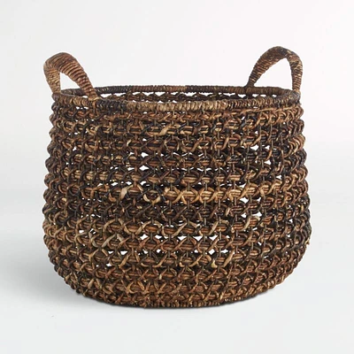 Zuzu Round Handwoven Basket