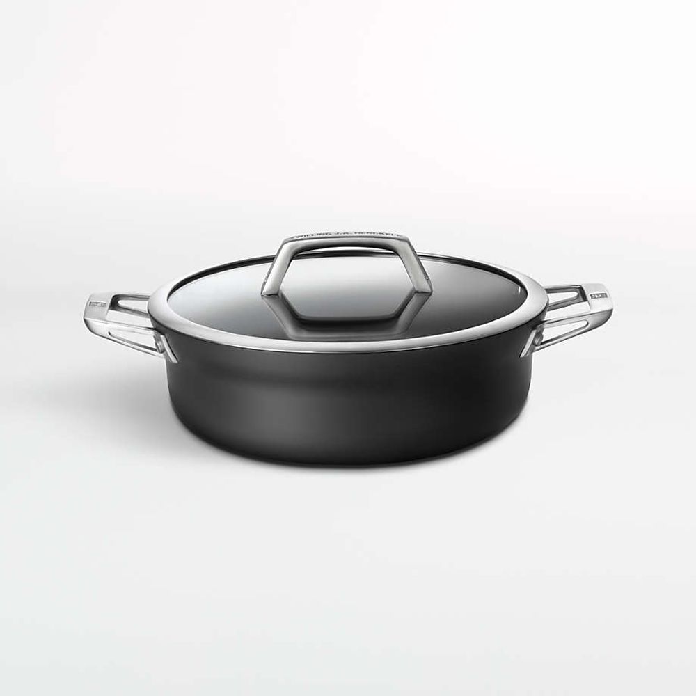 fotografie Medaille schapen Crate&Barrel ZWILLING ® Motion 4-Qt. Non-Stick Hard-Anodized Chef's Pan  with Lid | The Shops at Willow Bend