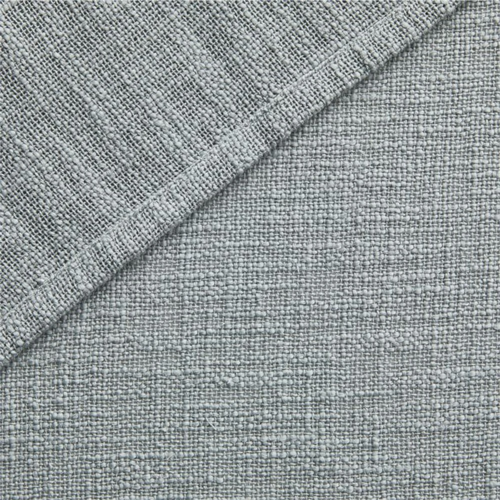 Lindstrom Mist Blue Organic Cotton Sheer Window Curtain Panel 52"x108"