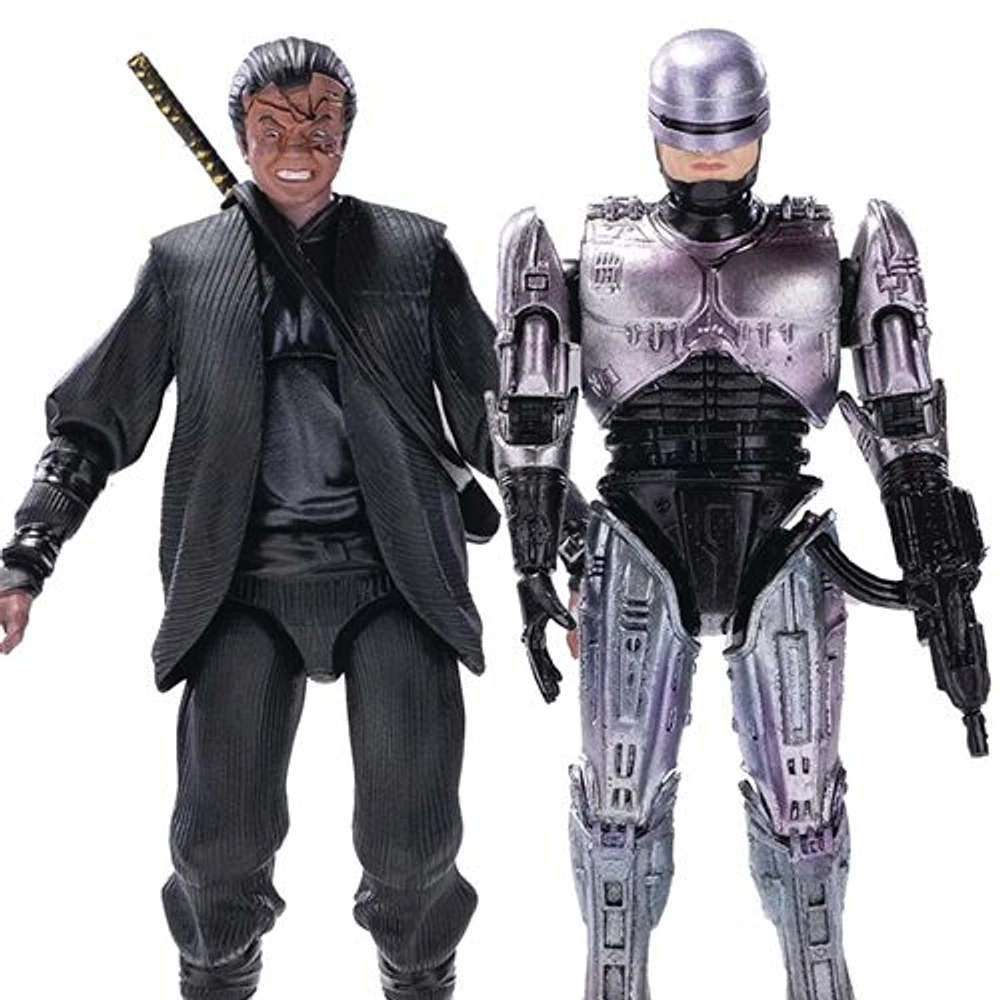 RoboCop 3 RoboCop vs. Otomo 1:18 Scale Action Figure 2-Pack - Previews Exclusive