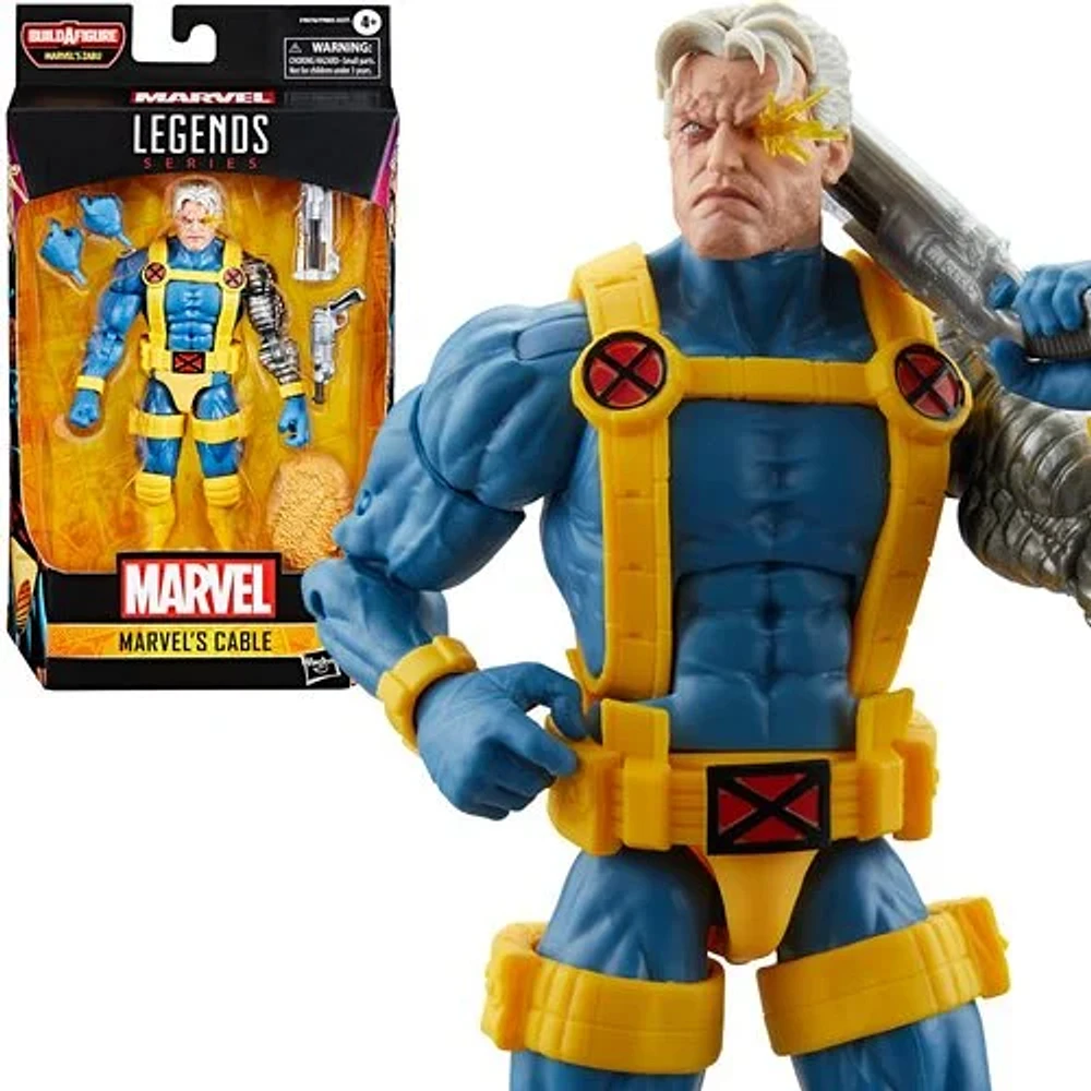 Marvel Legends Zabu Series Cable 6-Inch Action Figure