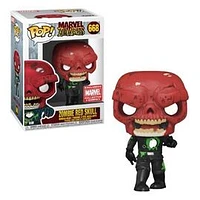 Zombie Red Skull