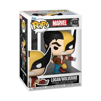 Marvel Comics Split Logan/Wolverine Funko Pop! Vinyl Figure #1433