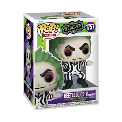 Beetlejuice on Tombstone Funko Pop! Plus Vinyl Figure #1757