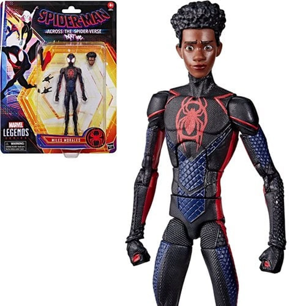 Spider-Man Across The Spider-Verse Marvel Legends Miles Morales 6-Inch Action Figure