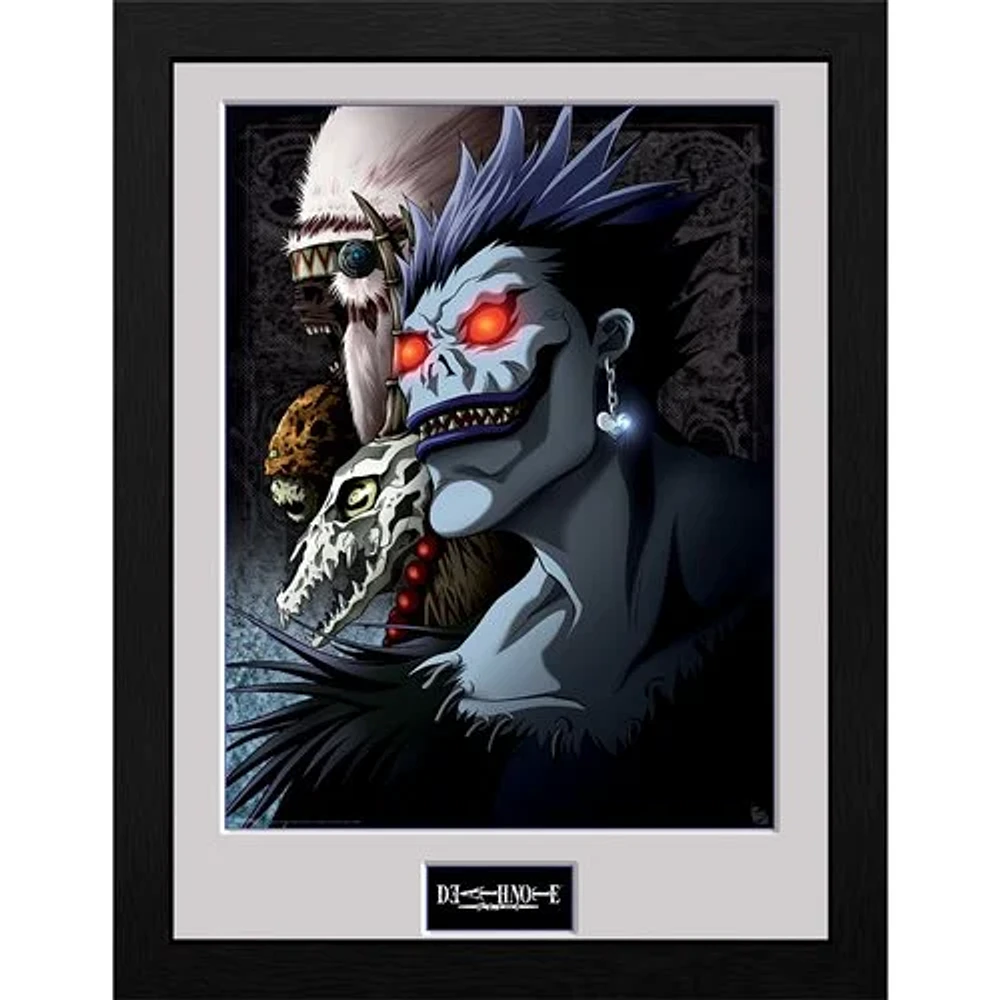 Death Note Shinigami Framed Art Print