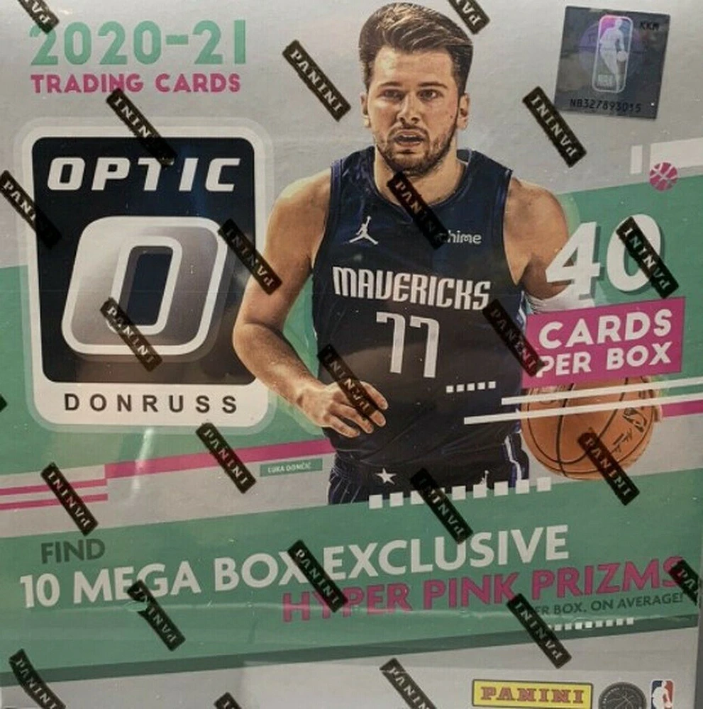 2020/21 Donruss Optic Basketball Factory Sealed Mega Box