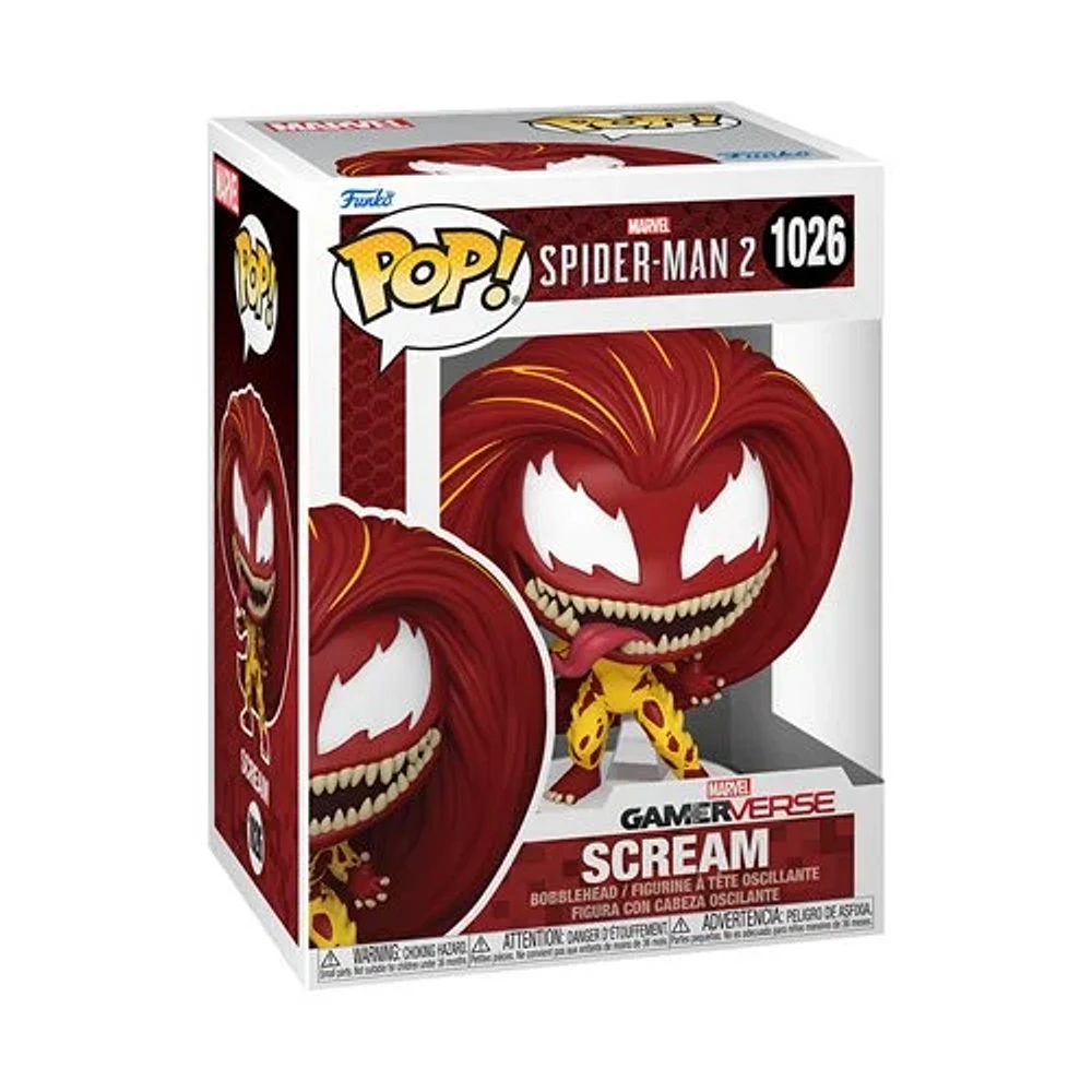 Spider-Man 2 Video Game Scream Funko Pop! Vinyl Figure #1026