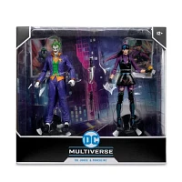 DC Multiverse The Joker and Punchline 7-Inch Scale Action Figure 2-Pack