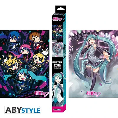 Vocaloid Hatsune Miku Boxed Poster 2-Pack