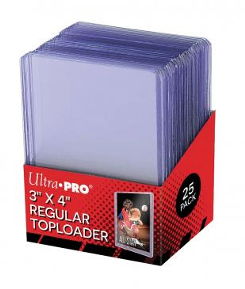 3" X 4" Clear Regular Toploader 25ct