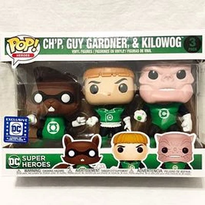 Ch'p, Guy Gardner, & Kilowog (3-Pack)