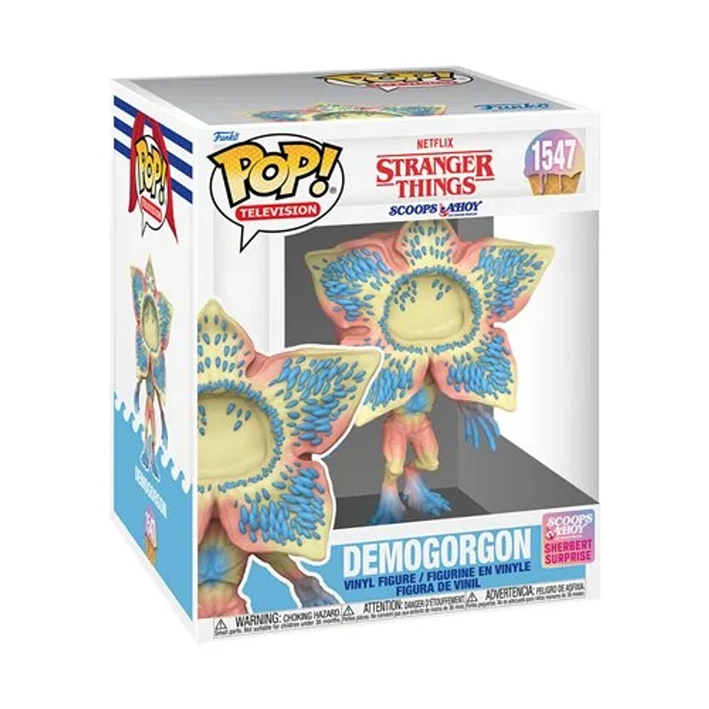 Stranger Things Demogorgon (Scoops Ahoy) Jumbo Funko Pop! Vinyl Figure #1547