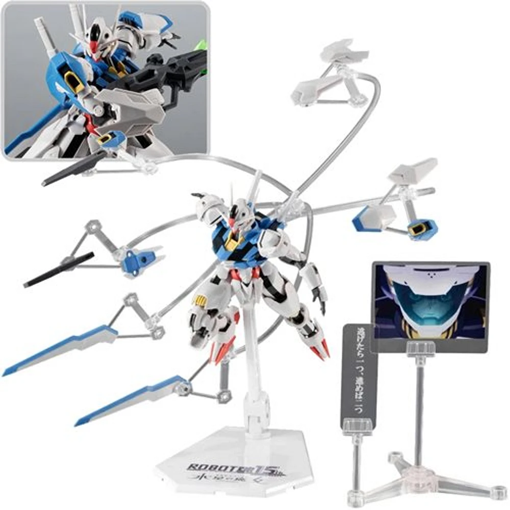 Gundam The Witch from Mercury XVX-016 Gundam Aerial Ver. A.N.I.M.E. Robot Spirits 15th Anniversary Action Figure