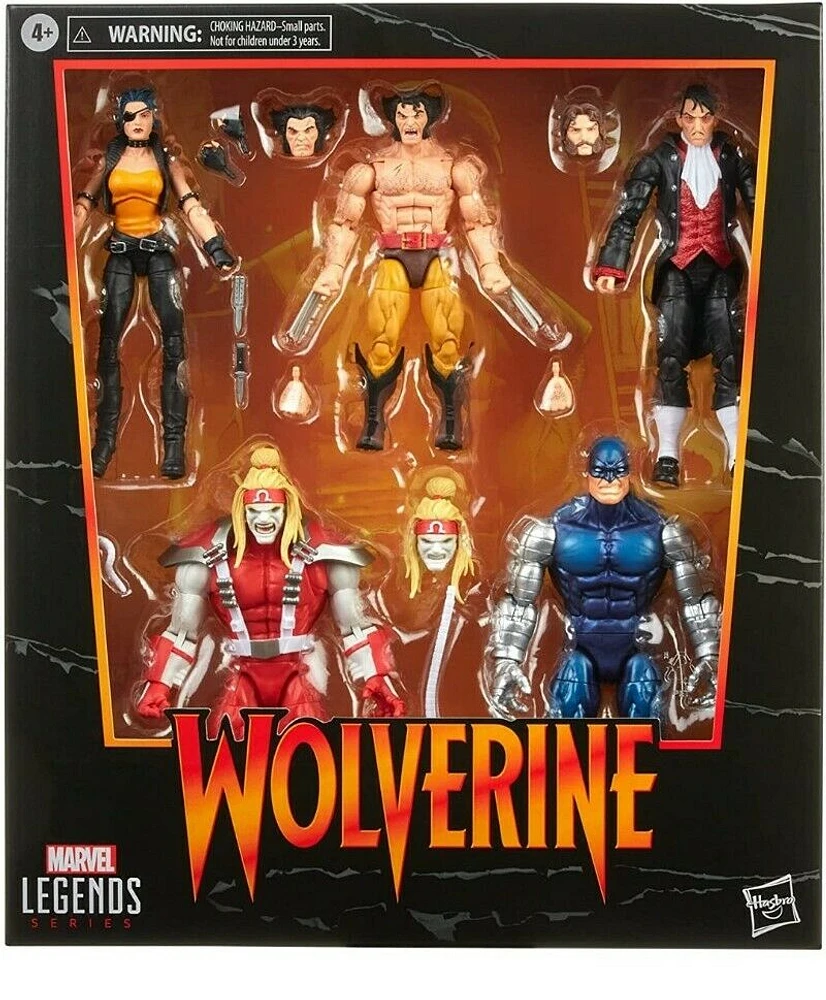 Wolverine Marvel Legends Series 6-Inch Action Figure 5-Pack