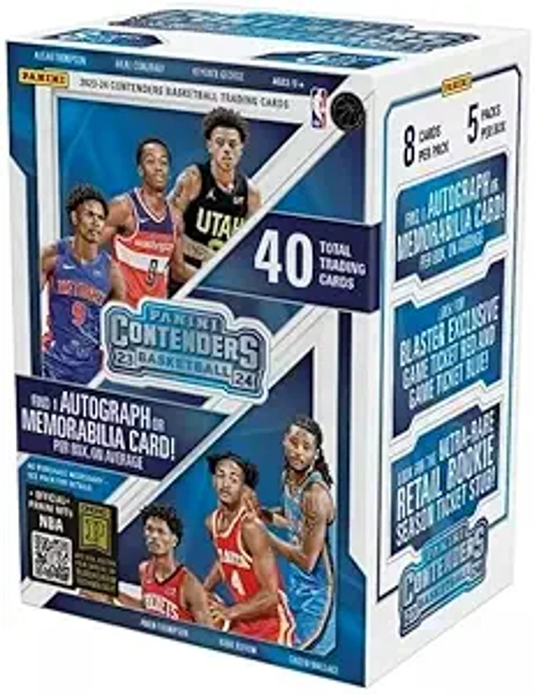 2023/24 Panini Contenders Basketball 5-Pack Blaster Box