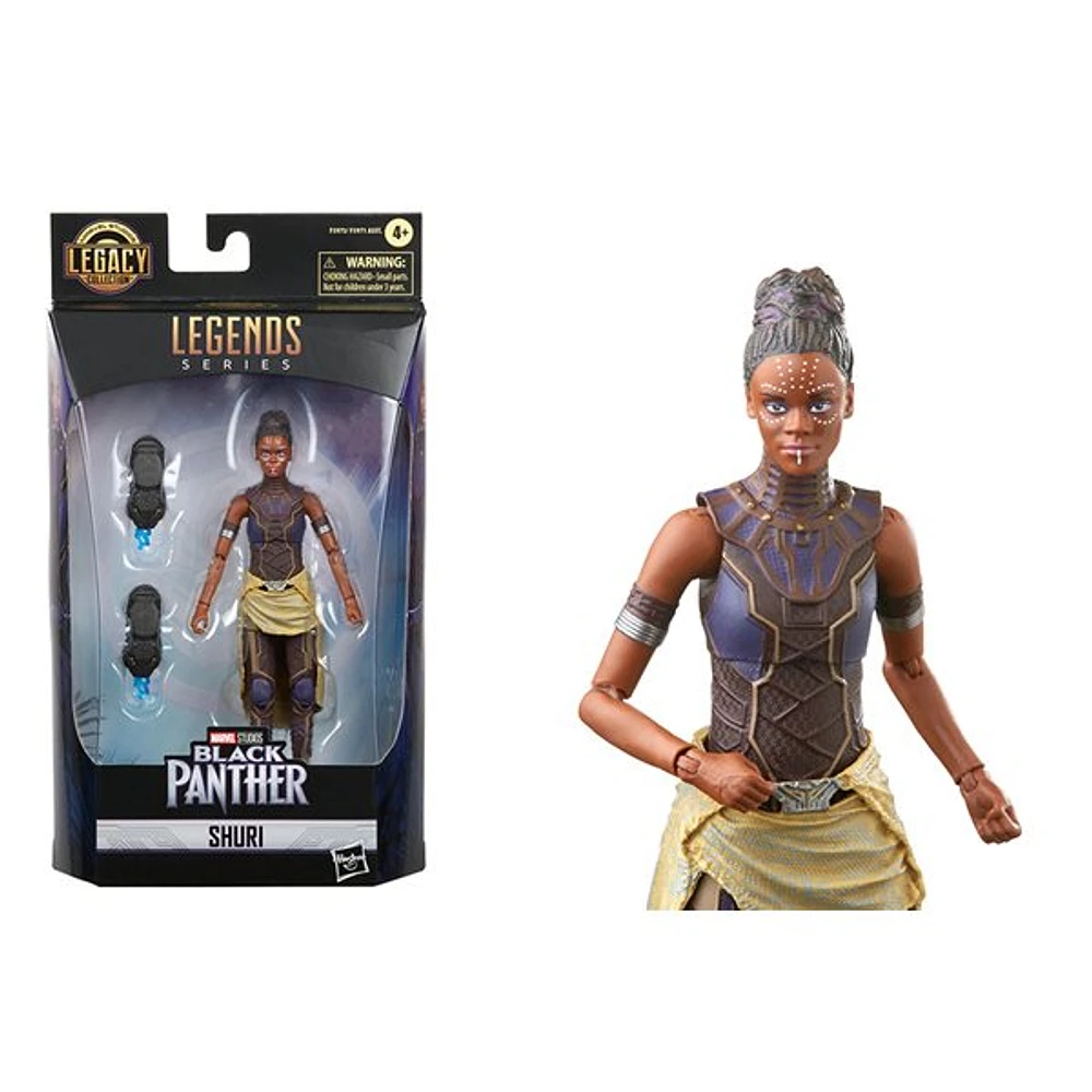 Black Panther Marvel Legends Legacy Collection SHURI 6-Inch Action Figure