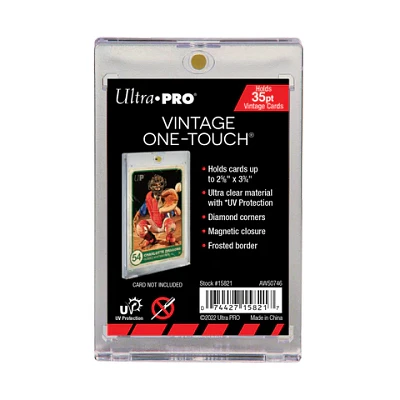 35PT Vintage Card UV ONE-TOUCH Magnetic Holder