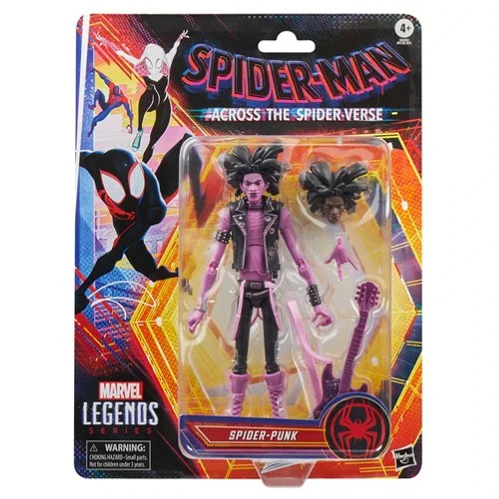 Spider-Man Across The Spider-Verse Marvel Legends Spider-Punk