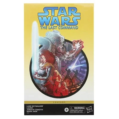 Star Wars The Black Series The Last Command Luke Skywalker, Luuke, Joruus C'baoth, Mara Jade 6-Inch Action Figures