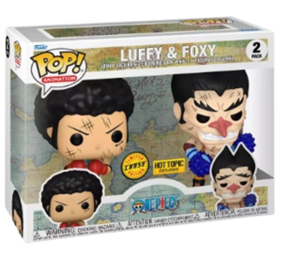 Luffy & Foxy Hot Topic Exclusive Chase