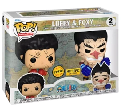 Luffy & Foxy Hot Topic Exclusive Chase