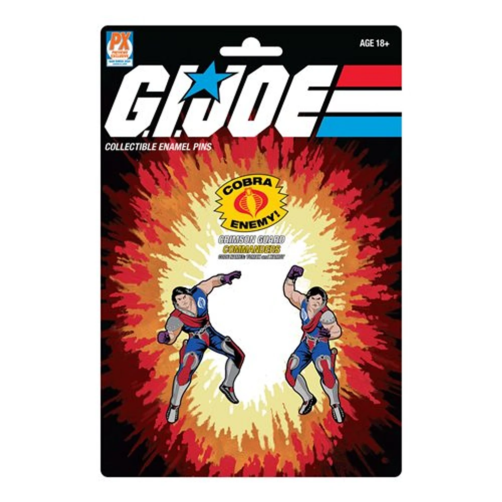 G.I. Joe Tomax and Xamot Pin Set 2-Pack - Previews Exclusive