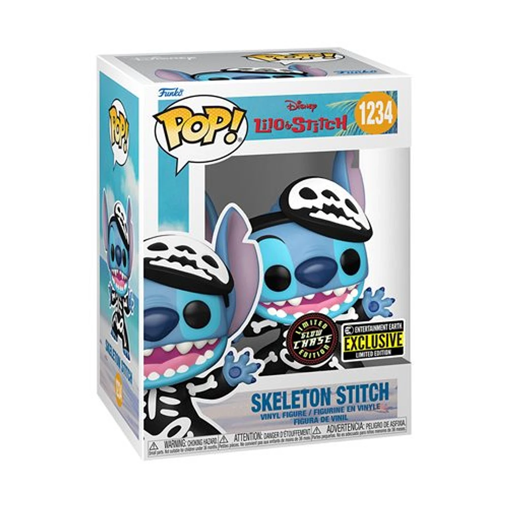 Lilo & Stitch Skeleton Stitch Pop! Vinyl Figure - Entertainment Earth Exclusive