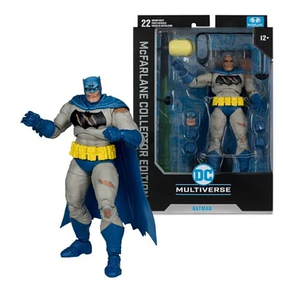 DC McFarlane Collector Edition Wave 7 Batman Dark Knight Returns Battle Damage Blue Outfit 7-Inch Action Figure #21