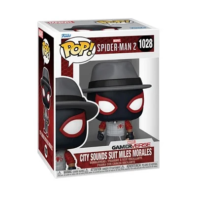 Spider-Man 2 Video Game City Sounds Suit Miles Morales Pop! Vinyl Figure #1028