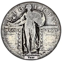 Standing Liberty Quarters Silver Random Year