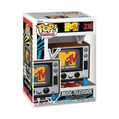 MTV Music Television Logo Funko Pop! Vinyl Figure #236