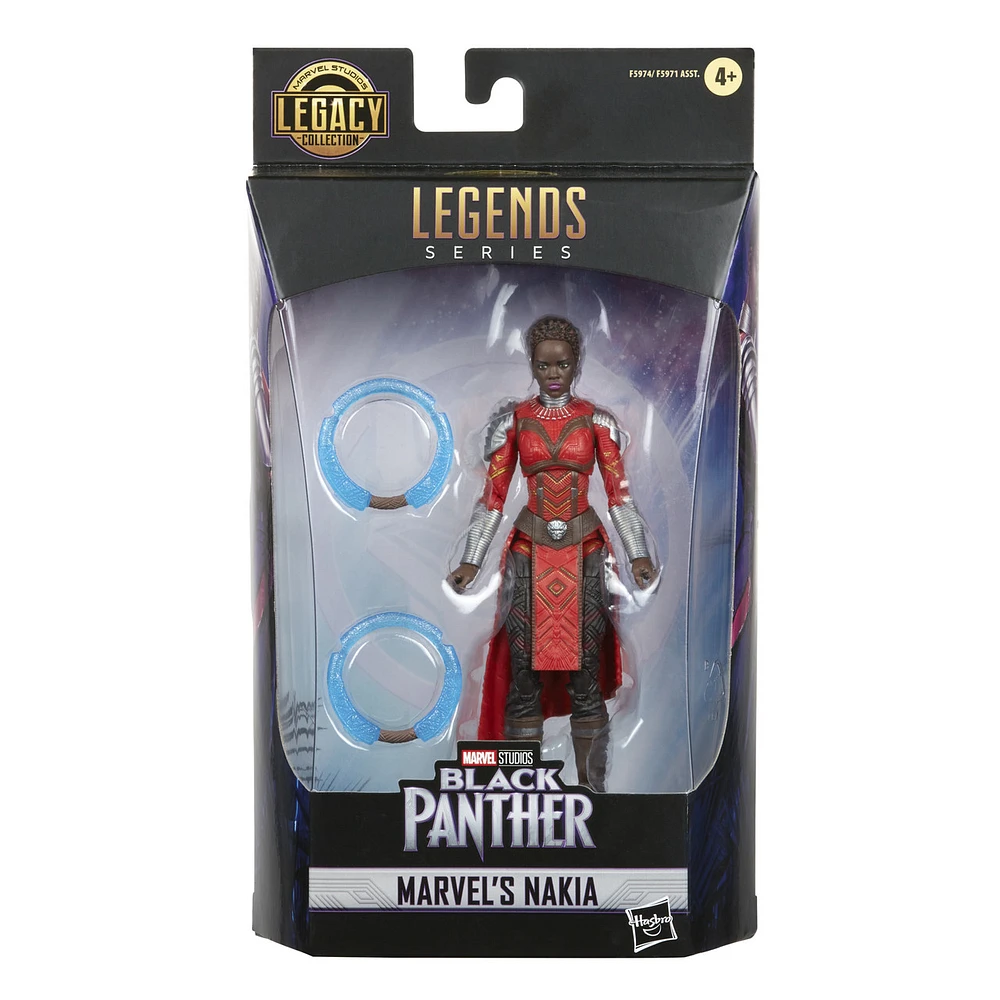 Black Panther Marvel Legends Legacy CollectionMarvel Nakia 6-Inch Action Figure