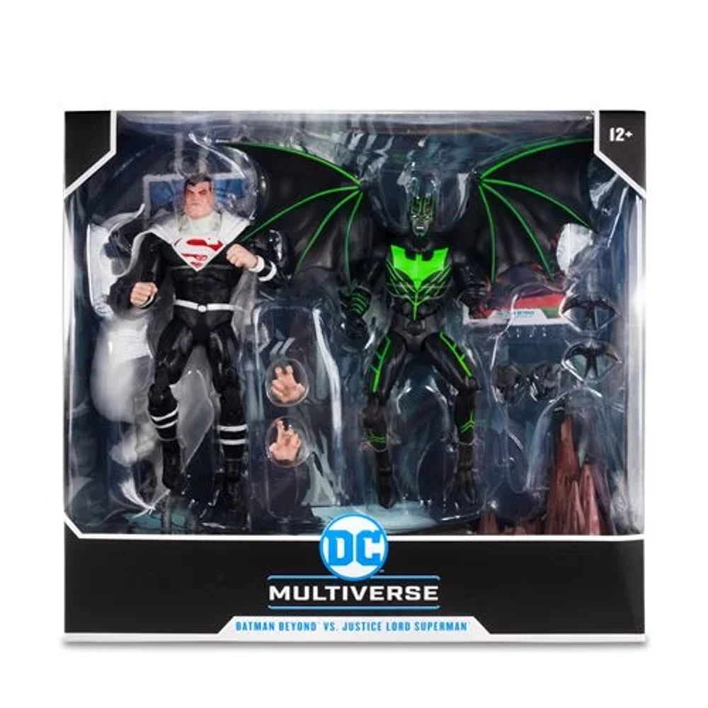 DC Multiverse Batman Beyond vs. Justice Lord Superman 7-Inch Scale Action Figure 2-Pack