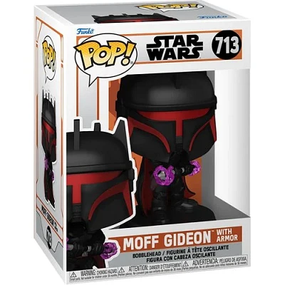 Star Wars: The Mandalorian Moff Gideon with Armor Funko Pop! Vinyl Figure #713